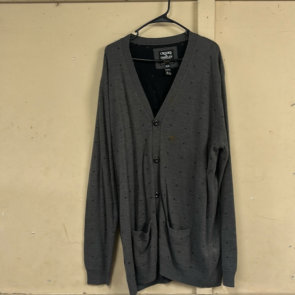 Small stain by collar